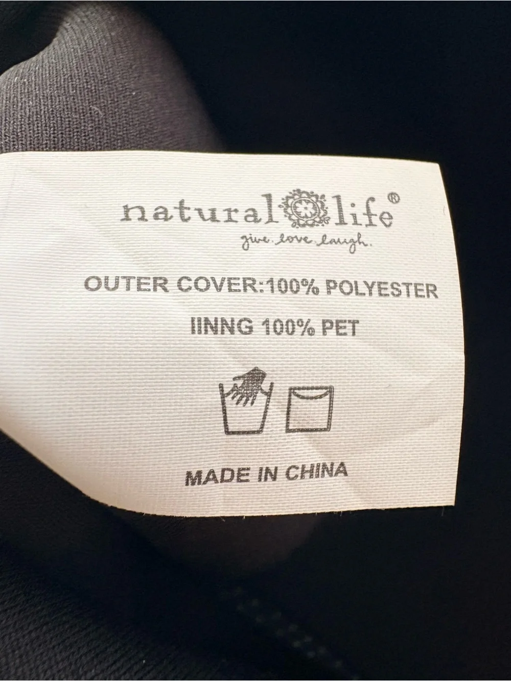 NATURAL LIFE Green and White 7 by 9 inch Travel Document Pouch